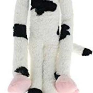 Multipet Swingin’ Slevin Spotted Cow Dog Toy, 27-inch, for Large breeds