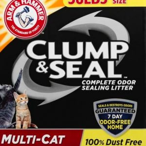 Arm & Hammer Clump & Seal Litter, Multi-Cat Litter 38 lb.