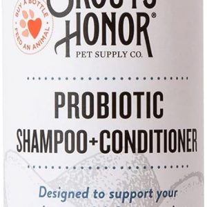 Skout’s Honor Probiotic Pet Shampoo + Conditioner (Fragrance-Free) for a Healthier Skin and Coat