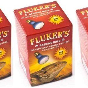 (3 Pack) Fluker’s Basking Spotlight Bulbs for Reptiles 150 watt